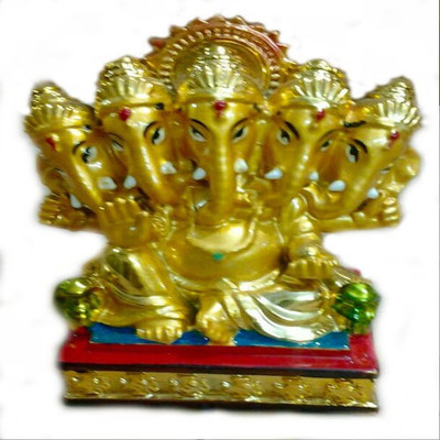 

Vastu Bazaar Decorative Showpiece - 3 cm(Gold Finish, Gold)