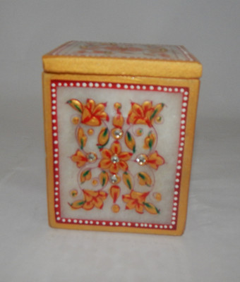 

Mahaveer Creation Decorative Showpiece - 10 cm(Stoneware, Multicolor)