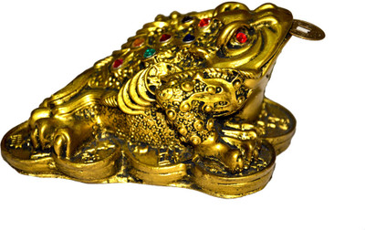 

Anjalika Decorative Showpiece - 7 cm(Polyresin, Gold)