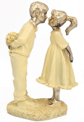 

Aesthetichs Decorative Showpiece - 25 cm(Earthenware, Yellow, Gold)