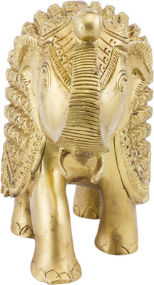33% OFF on Prachin Elephant 4.5 inchX6 inch 2773 Decorative Showpiece - 12.5 cm(Brass, Gold) 33% OFF on Prachin Elephant 4.5 inchX6 inch 2773 Decorative Showpiece - 12.5 cm(Brass, Gold)
