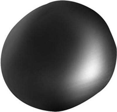 

Shaligram Shala Sarvottam Tilakdhari Madhav Decorative Showpiece - 1.2 cm(Stoneware, Black)