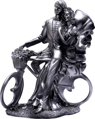 

Saanvi Creations Decorative Showpiece - 30 cm(Polyresin, Grey)