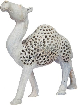 

Anshul Fashion Home Decor Handicraft Camel Decorative Showpiece - 13 cm(Stoneware, Grey)