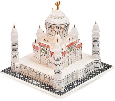 

Kaushal Creation Taj Mahal 5 inches Decorative Showpiece - 12.7 cm(Stoneware, White)