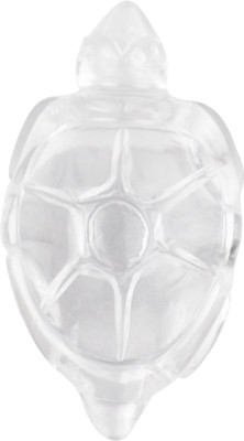 

Vidushi Quartz Crystal Tortoise Decorative Showpiece - 1 cm(Crystal, Clear)