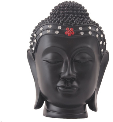 Indian Decor Company Hanuman Decorative Showpiece - 20.32 cm(Polyresin, Black)