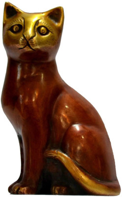 Collectible India 6 Cat Figurine Cute Kitty Antique Finish