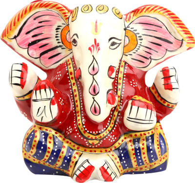 

shivika enterprises Decorative Showpiece - 8 cm(Iron, Multicolor)