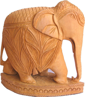 46% OFF on Craft International Elephant Carved on Stand Decorative Showpiece - 20.5 cm(Wood, Brown) 46% OFF on Craft International Elephant Carved on Stand Decorative Showpiece - 20.5 cm(Wood, Brown)