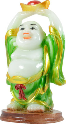 

Reiki Crystal Products Decorative Showpiece - 10 cm(Porcelain, Multicolor)