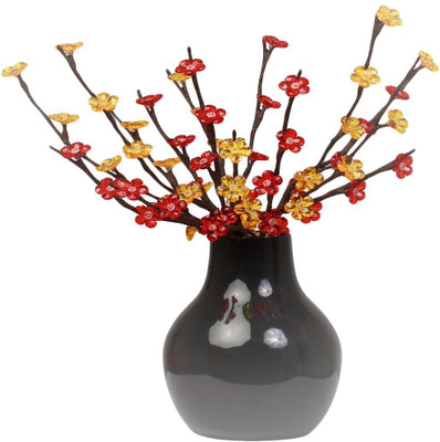 

Rasmy home Decors Decorative Showpiece - 30 cm(Acrylic, Red, Yellow)