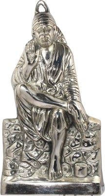 

Soujanya Sai Baba Decorative Showpiece - 30 cm(Aluminium, Silver)