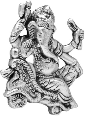 53% OFF on Traditional Rajasthan Lord Ganesha Decorative Showpiece - 12 cm(Aluminium, Silver) 53% OFF on Traditional Rajasthan Lord Ganesha Decorative Showpiece - 12 cm(Aluminium, Silver)