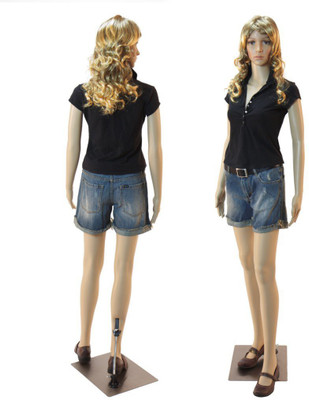 

Adams Mannequins Realistic Plastic PMO6 Decorative Showpiece - 175 cm(Plastic, Multicolor)