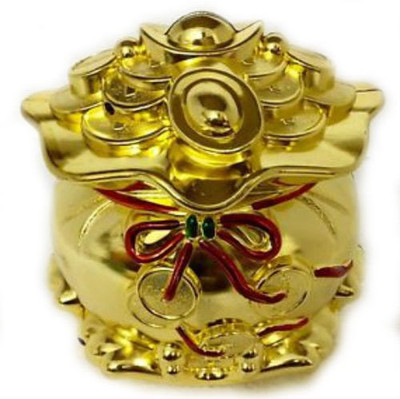 

Vastu Bazaar Decorative Showpiece - 7 cm(Gold Finish, Gold)
