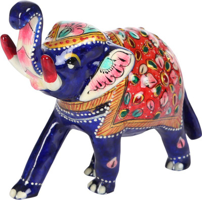 

Rajrang WTM-041 Decorative Showpiece - 10 cm(Ceramic, Blue)