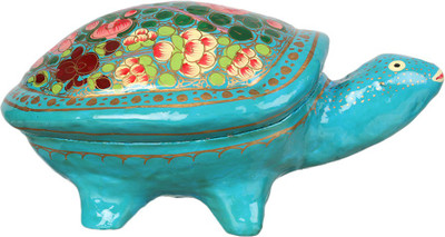 

Indeasia Srijan Tortoise Decorative Showpiece - 7.5 cm(Paper, Multicolor)