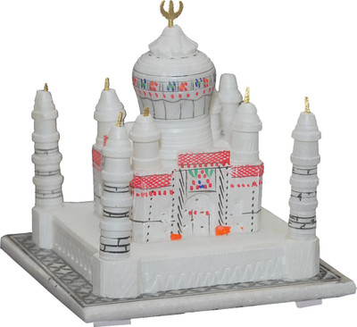 

MNE TAJ MAHAL Decorative Showpiece - 10 cm(Stoneware, White)