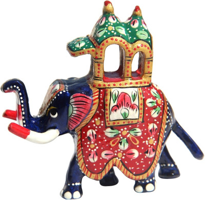 33% OFF on Handicrafts Paradise Elephant Decorative Showpiece - 7.5 cm(Aluminium, Multicolor) 33% OFF on Handicrafts Paradise Elephant Decorative Showpiece - 7.5 cm(Aluminium, Multicolor)