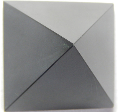 

Takething Black Agate Pyramid 115gms Healing Reiki Vastu Fengshui Egypt 40 to 50mm Decorative Showpiece - 4 cm(Stoneware, Black)