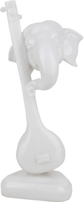 

shivika enterprises Decorative Showpiece - 33 cm(Polyresin, White)
