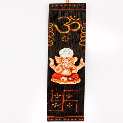 9% OFF on Ghasitaram Gifts Long Wooden Ganesha Hanging Decorative Showpiece - 23 cm(Microfibre, Multicolor) 9% OFF on Ghasitaram Gifts Long Wooden Ganesha Hanging Decorative Showpiece - 23 cm(Microfibre, Multicolor)