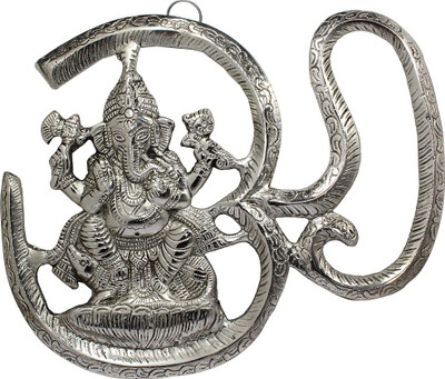 

Bhavikaa Decorative Showpiece - 20 cm(Aluminium, Silver)