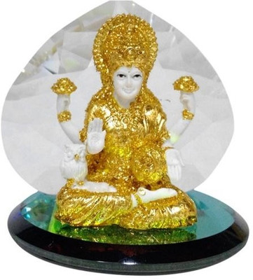 

Bliss Global Fine Artz Laxmi Decorative Showpiece - 6.4 cm(Gold Foil, Multicolor)