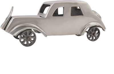 

Bubblewrap Vintage Deco Car Decorative Showpiece - 10 cm(Aluminium, Silver)
