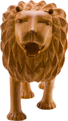 33% OFF on Prachin Lion Standing 5 inch Decorative Showpiece - 14 cm(Wood, Brown) 33% OFF on Prachin Lion Standing 5 inch Decorative Showpiece - 14 cm(Wood, Brown)