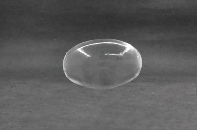 

Sitare 31.75 ct. Pure Sphatik Saligram Shiva Lingam Decorative Showpiece - 1 cm(Crystal, Clear)