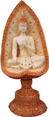

Shivani Art Buddha Sa210 Decorative Showpiece - 21 cm(Polyresin, Multicolor)