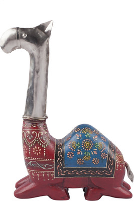 

Emboss Culture Decorative Showpiece - 7 cm(Cast Iron, Multicolor)