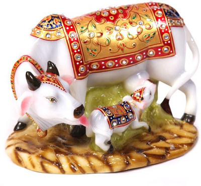 

RM Decorative Showpiece - 10 cm(Stoneware, Multicolor)
