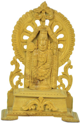 35% OFF on SC Handicrafts Lord Balaji Decorative Showpiece - 8 cm(Wood, Beige) 35% OFF on SC Handicrafts Lord Balaji Decorative Showpiece - 8 cm(Wood, Beige)