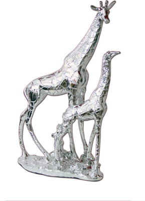

Saanvi Creations Decorative Showpiece - 44 cm(Silver Finish, Silver)