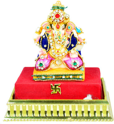 10% OFF on SC Handicrafts Lord Ganesha Decorative Showpiece - 13 cm(Polyresin, Multicolor) 10% OFF on SC Handicrafts Lord Ganesha Decorative Showpiece - 13 cm(Polyresin, Multicolor)