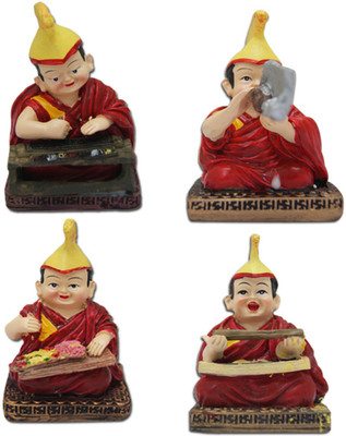 

DivyaMantra Decorative Showpiece - 10 cm(Polyresin, Multicolor)