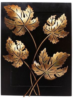 Ashoka Decorative Showpiece - 36 cm(Cast Iron, Gold)
