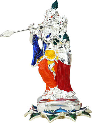 

The Divine Luxury Decorative Showpiece - 11 cm(Terracotta, Multicolor)