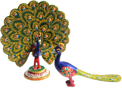 37% OFF on Handicrafts Paradise Peacock Decorative Showpiece - 13 cm(Aluminium, Multicolor) 37% OFF on Handicrafts Paradise Peacock Decorative Showpiece - 13 cm(Aluminium, Multicolor)