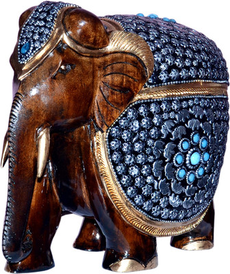 50% OFF on Vaah Decorative Showpiece - 20 cm(Wood, Multicolor) 50% OFF on Vaah Decorative Showpiece - 20 cm(Wood, Multicolor)