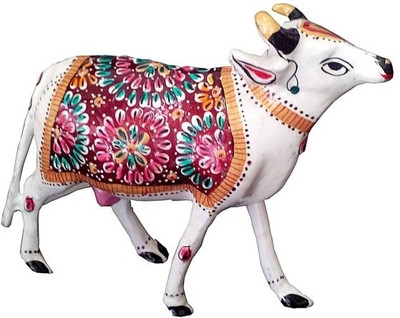 60% OFF on Chitrahandicraft Cow Decorative Showpiece - 15 cm(Brass, Multicolor) 60% OFF on Chitrahandicraft Cow Decorative Showpiece - 15 cm(Brass, Multicolor)