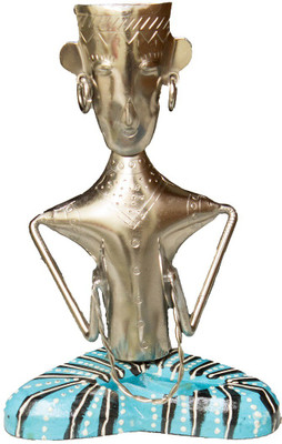 

Crafticia Decorative Showpiece - 18 cm(Aluminium, Multicolor)