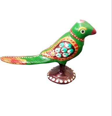28% OFF on Chitrahandicraft Parrot Decorative Showpiece - 3 cm(Gold Plated, Multicolor) 28% OFF on Chitrahandicraft Parrot Decorative Showpiece - 3 cm(Gold Plated, Multicolor)