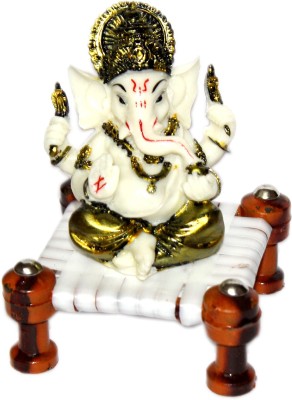 63 Off On Ctw Beautiful Lord Ganesha Sitting On Chowki Decorative Showpiece 15 Cm Brass White On Flipkart Paisawapas Com Ganpati bappa photos collection, mumbai, maharashtra, india. paisawapas