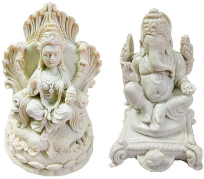 

CraftEra Decorative Showpiece - 16 cm(Marble, White)