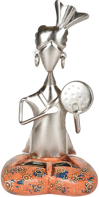 

Vinee Decorative Showpiece - 27 cm(Iron, Multicolor)
