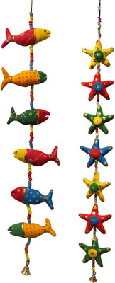 

Bhoomija Decorative Showpiece - 90 cm(Cotton, Multicolor)